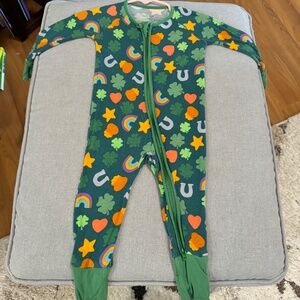 HTF Lucky Charms Little Sleepies Zippy 3-6mo